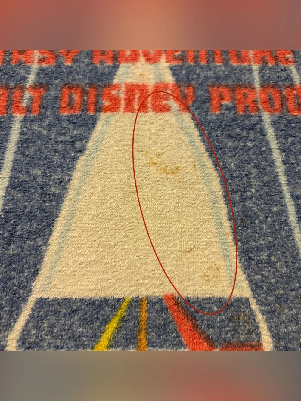 Vintage 1982 Disney TRON Promotional Beach Towel